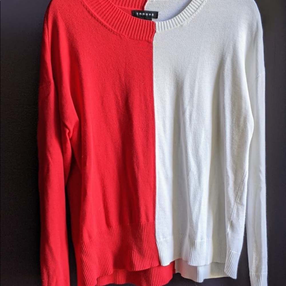 Color block sweater!